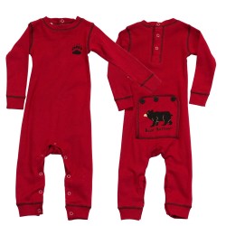 Lazyone - Einteiliger Schlafanzug Bärenpo Babys und Kleinkinder