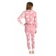 Lazyone - Pyjama une pièce Pink classic moose adulte