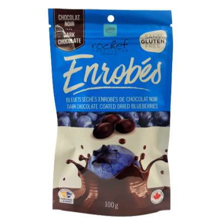 Wild Blueberries coated with Chocolate 100 g