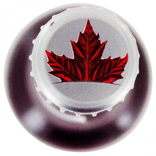 Molson Canadian Maple Leaf Beer Bottle Cap Fishing Lures