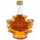 Goldener Ahornsirup - Ahornblatt Glas Gefäß 250 ml