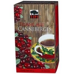 Cranberry-Kräutertee, 20 Beutel