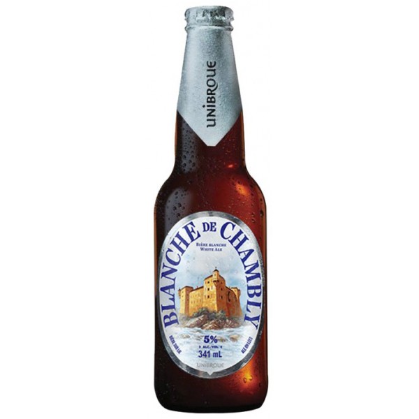 Cerveza clara La blanche de Chambly 341 ml - 5 °