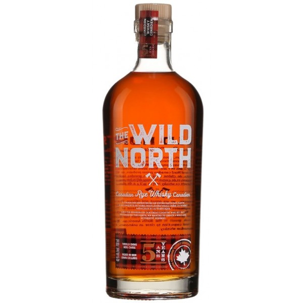 Whisky canadiense The wild north 700 ml - 43°