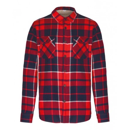 Men's sherpa lined shirt