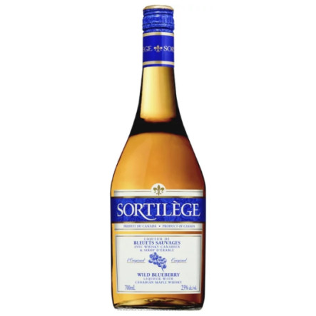 Liqueur de whisky canadien aux bleuets sauvages Sortilège 700 ml - 23°