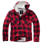 Men's lumber jacket hooded