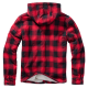 Men's lumber jacket hooded