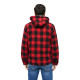 Men's lumber jacket hooded